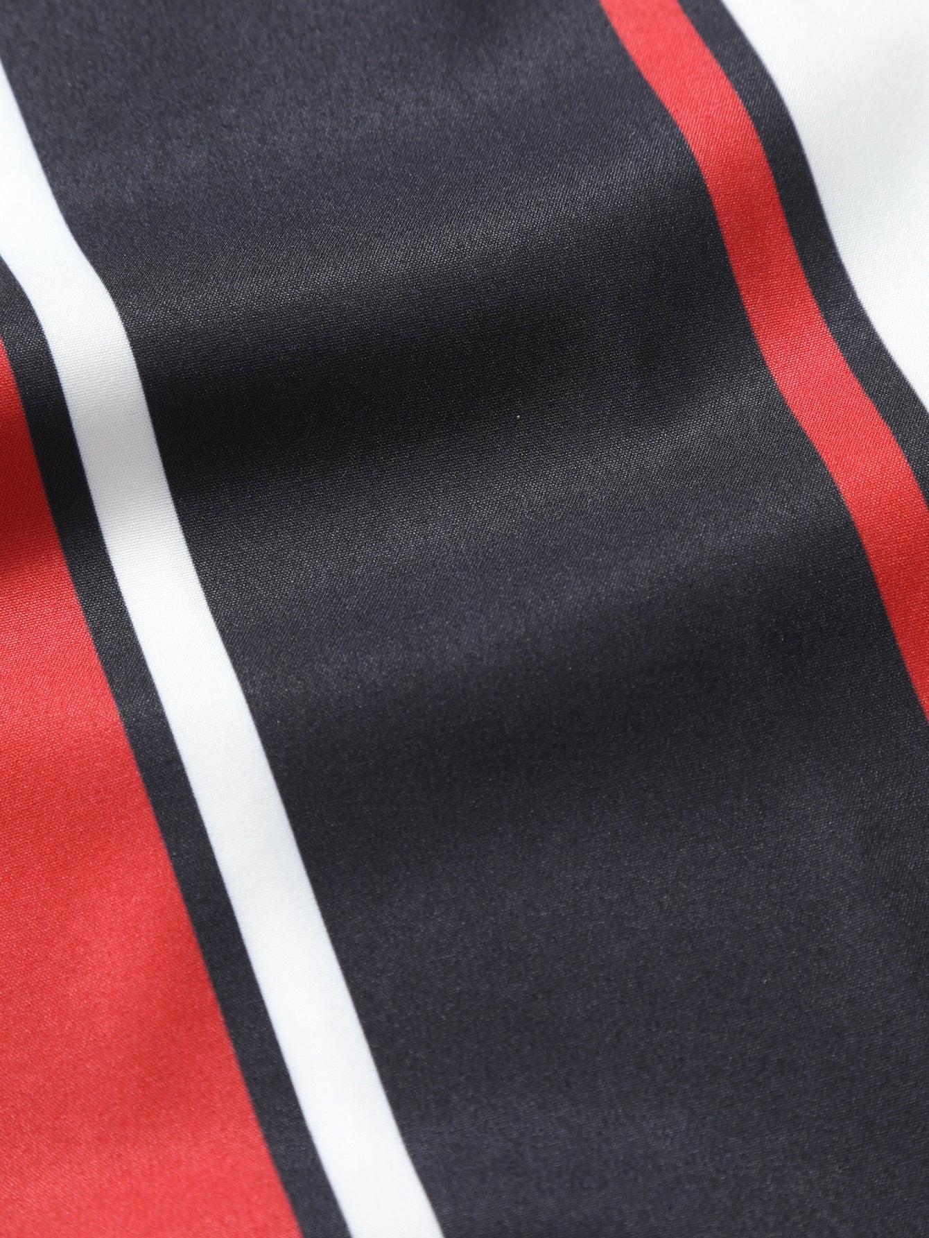 Arwa® | Revere Collar Striped Print Shirt - Image 4