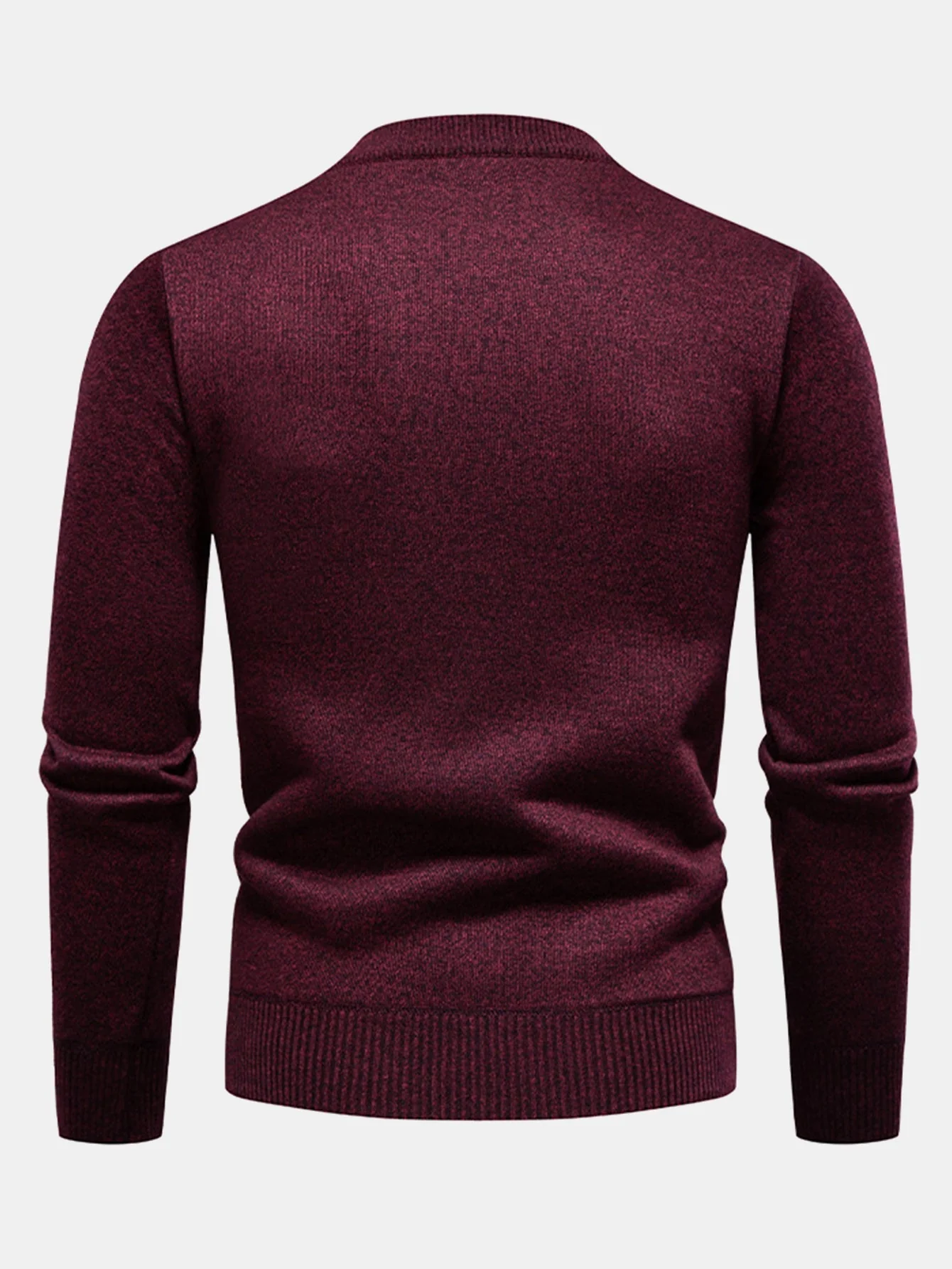Asad® | Geometric Jacquard Crewneck Sweater - Image 4