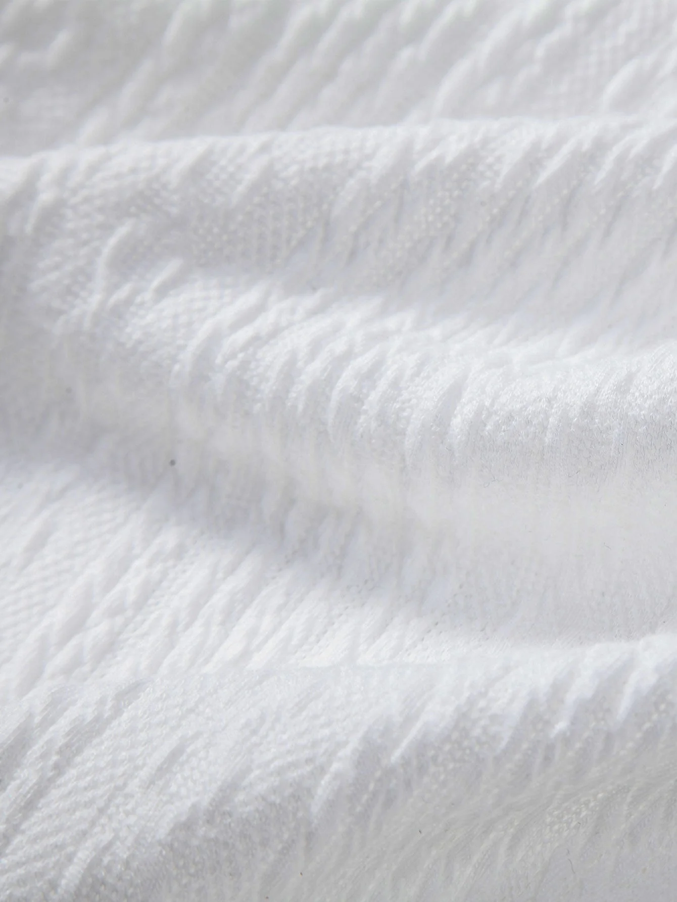 Asare® | Muscle Fit Jacquard Textured Shirt - Image 8