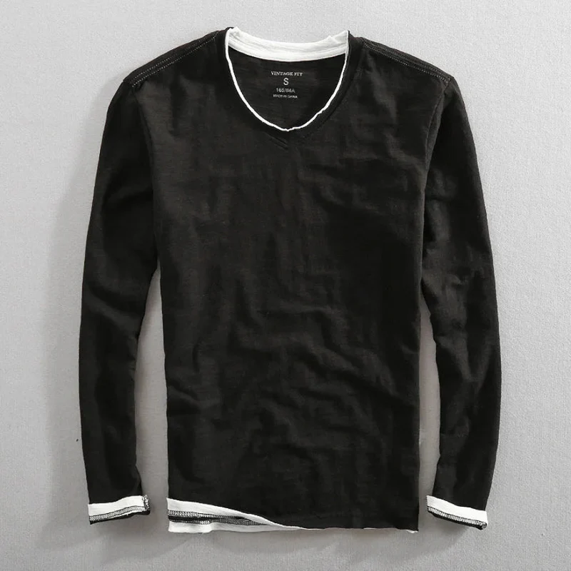 Asher® | Cotton Long Sleeve Shirt - Image 5