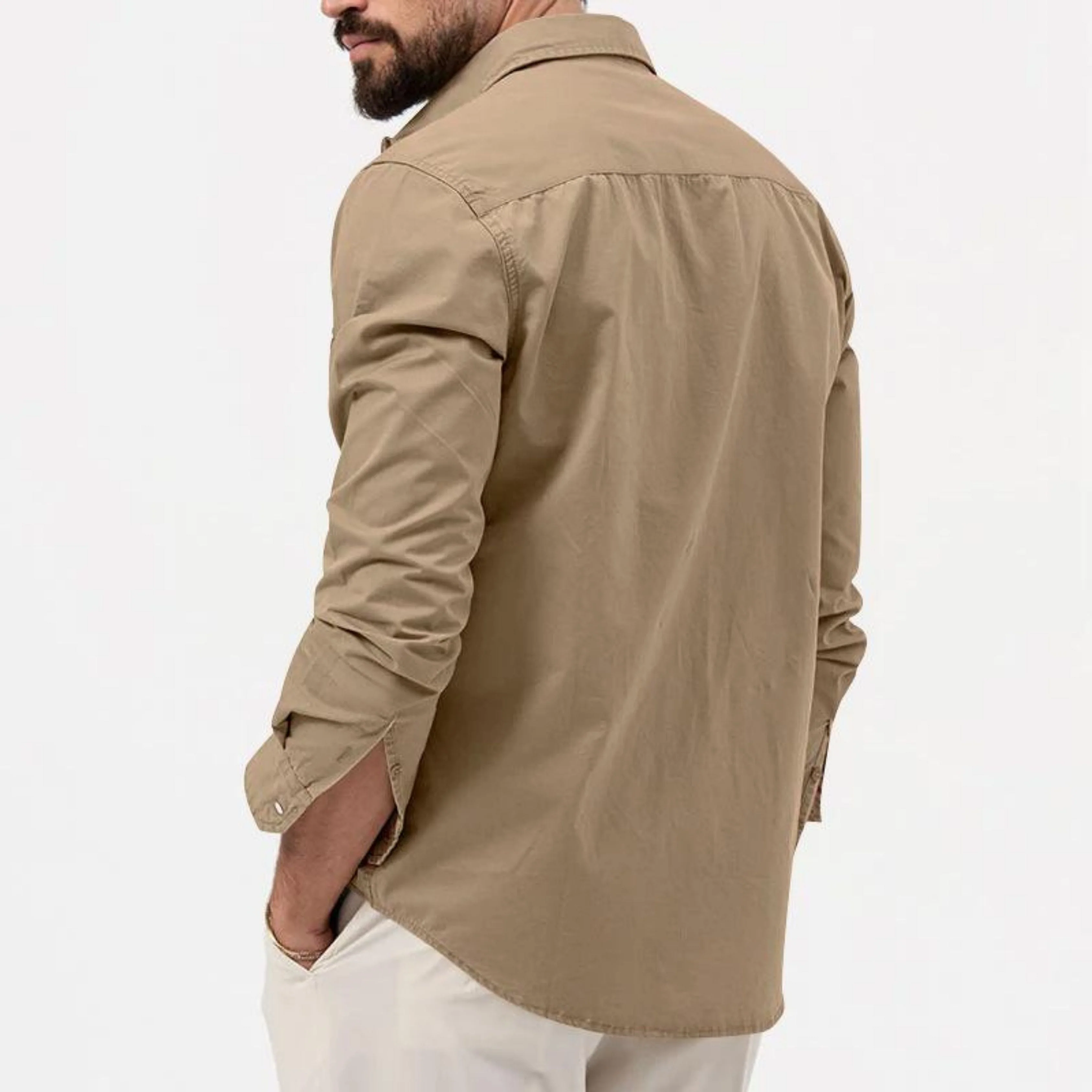 Ashley® | Men's casual shirt with long sleeves - Image 6