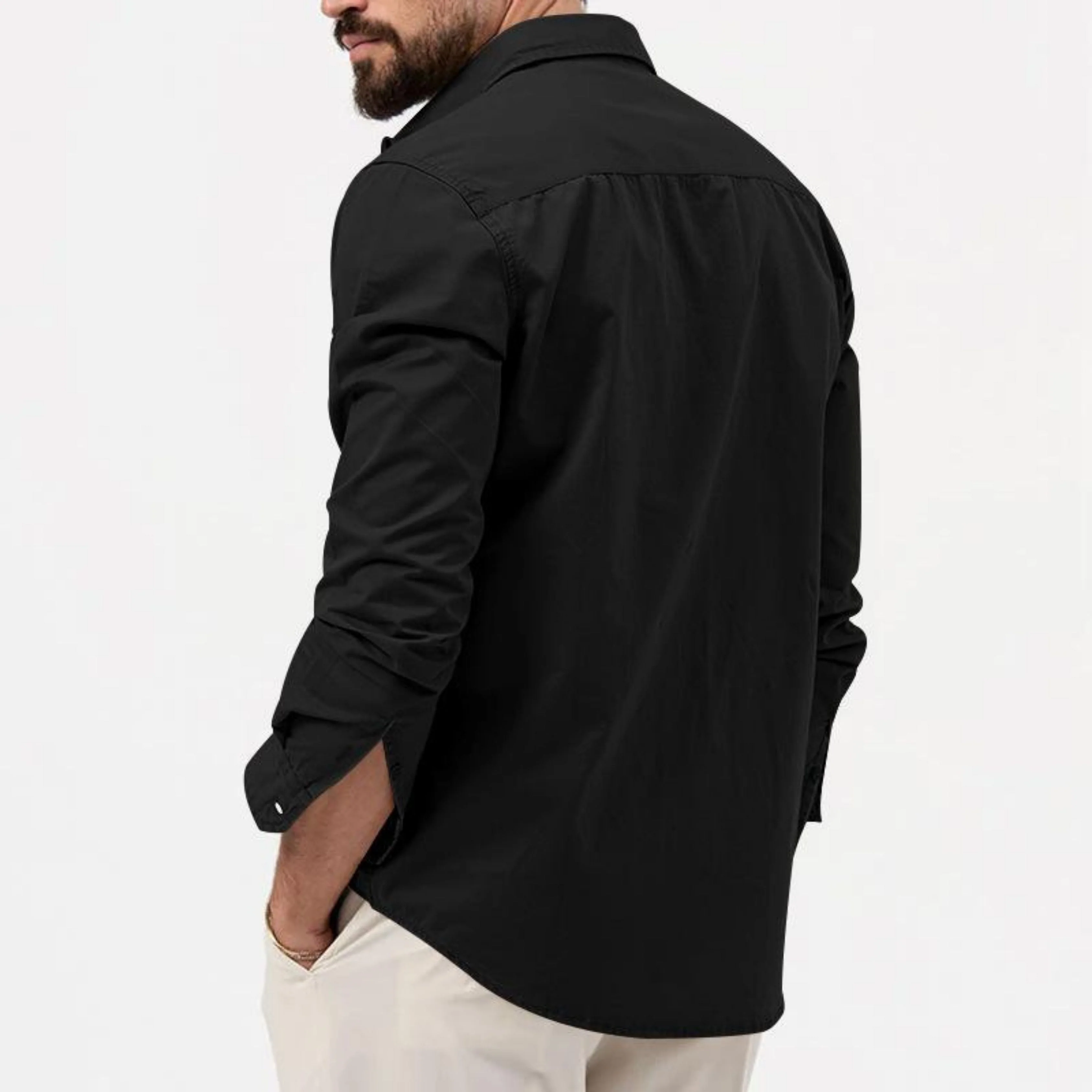 Ashley® | Men's casual shirt with long sleeves - Image 7