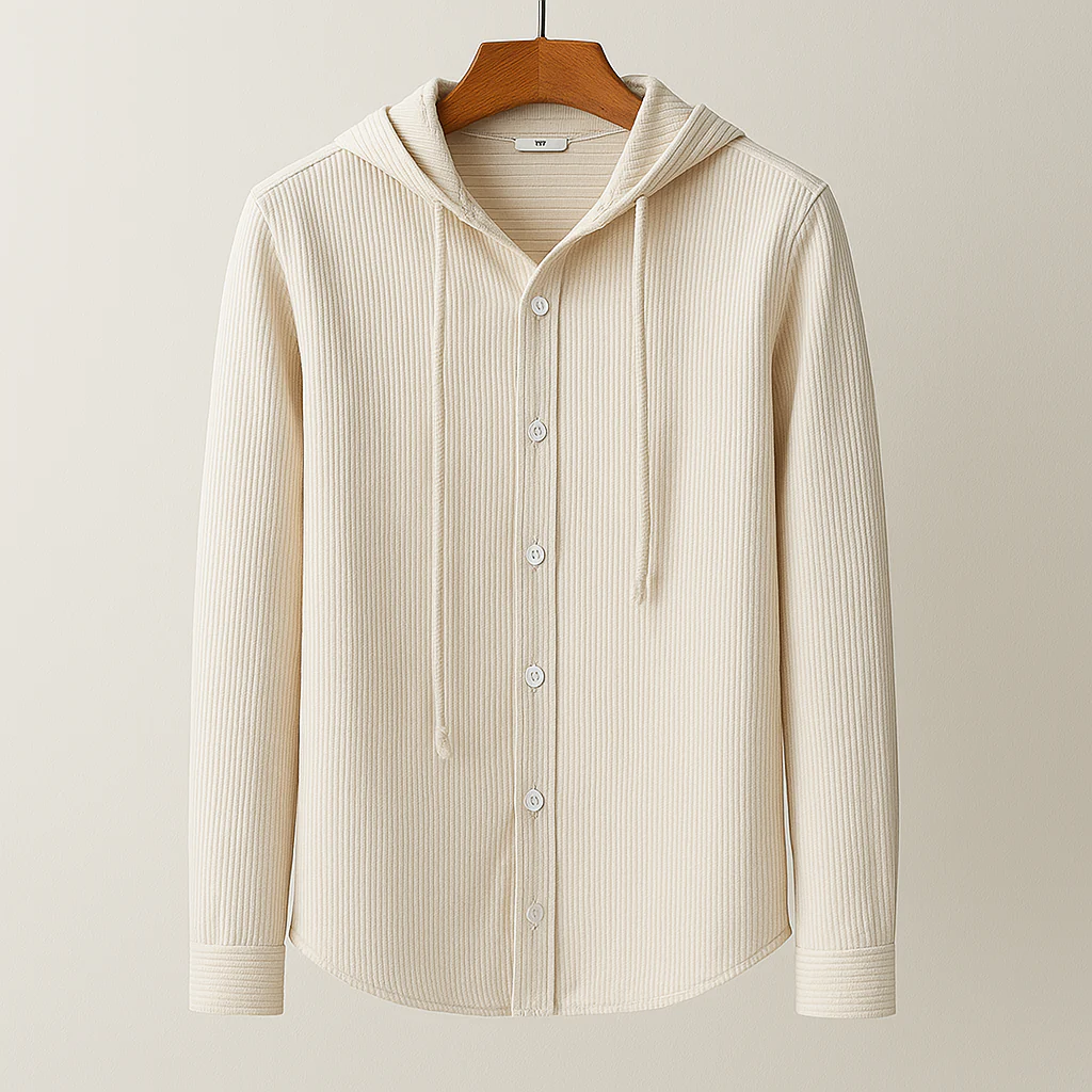 Asser® | Jeffer Hooded Shirt - Image 4