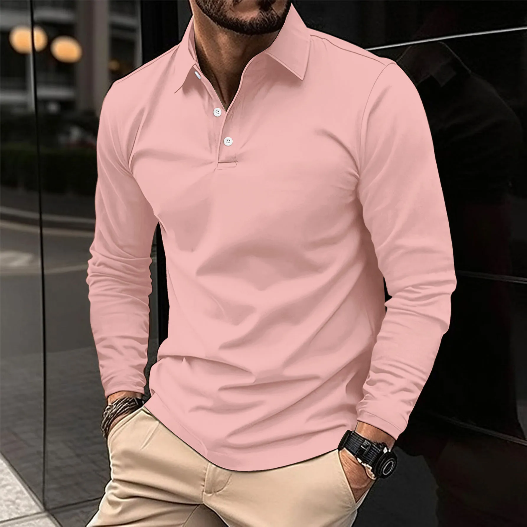 Asterio® | JOHN｜Premium Long Sleeve Shirt - Image 3