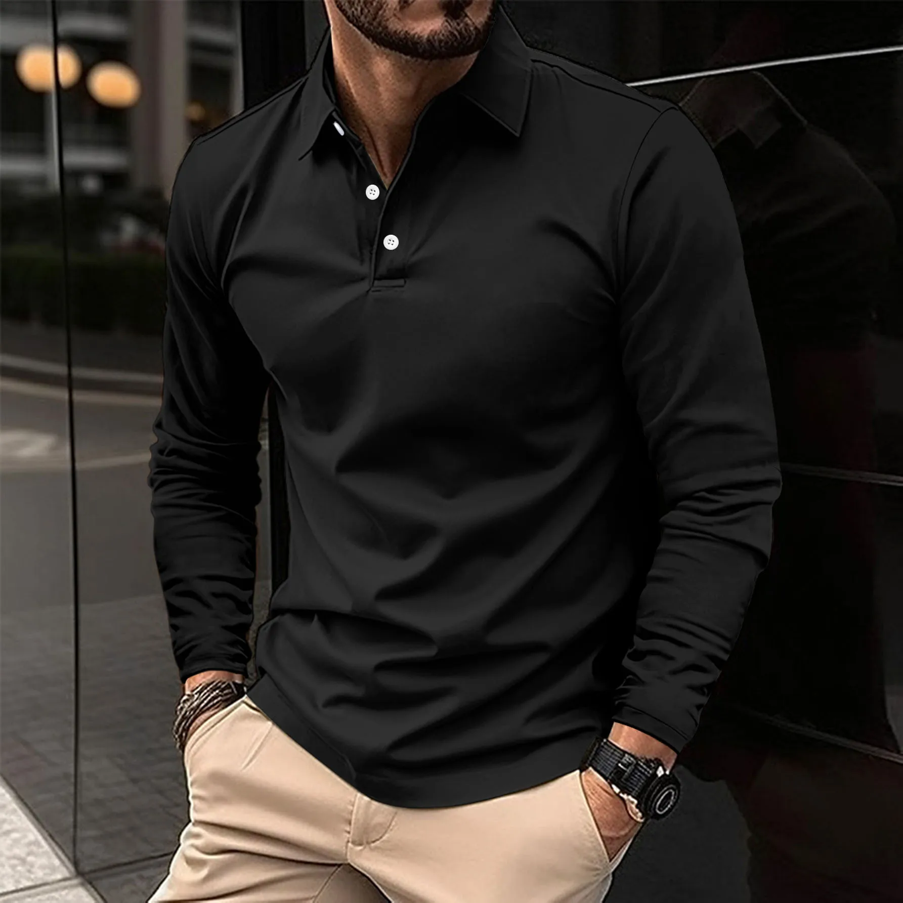 Asterio® | JOHN｜Premium Long Sleeve Shirt - Image 4