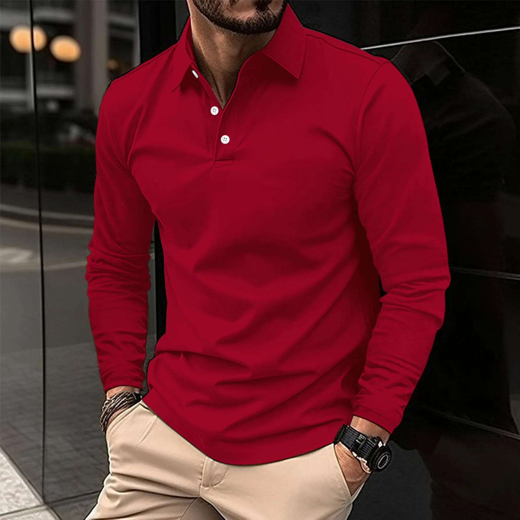 Asterio® | JOHN｜Premium Long Sleeve Shirt - Image 6