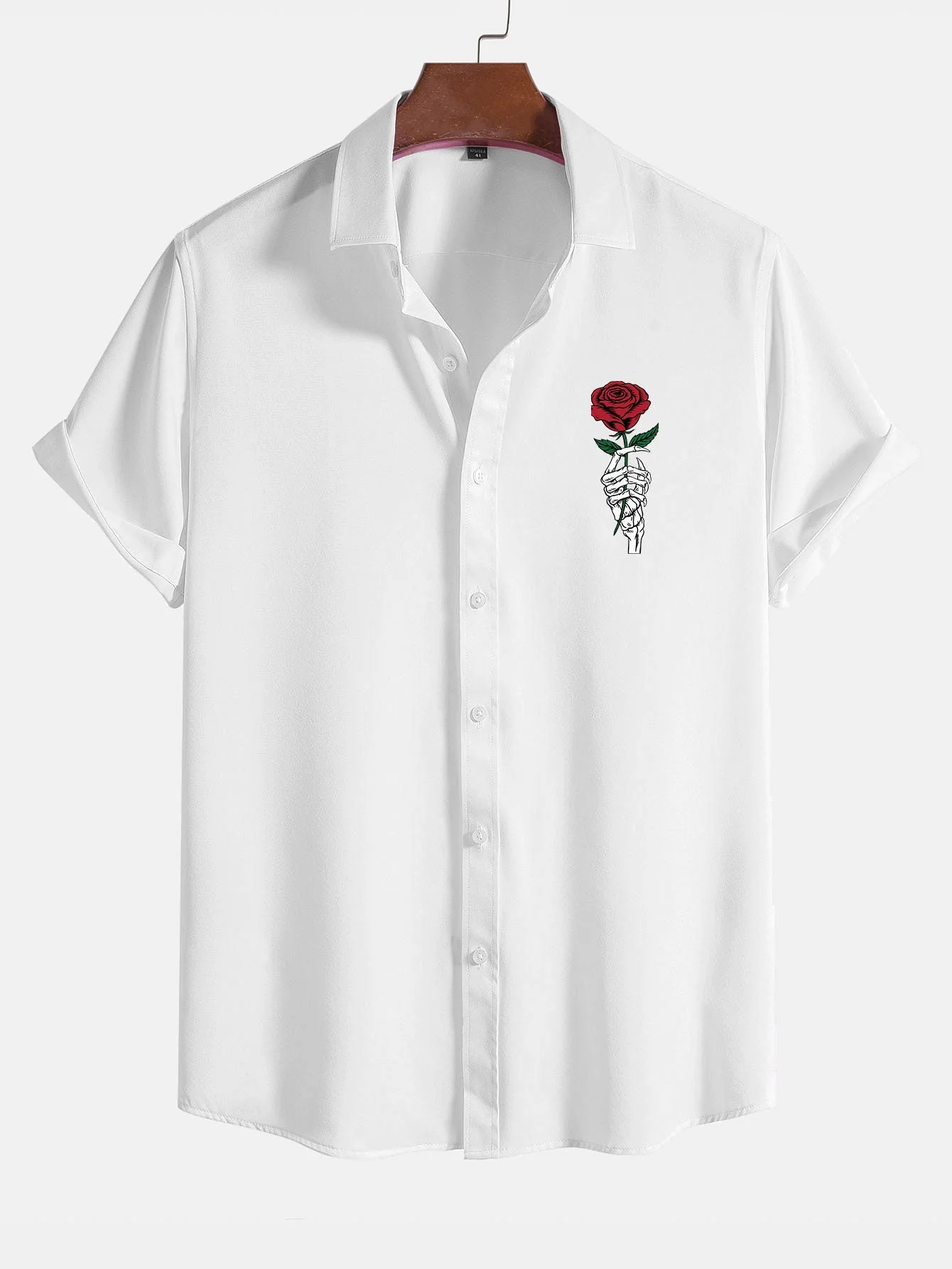 Astorre® | Rose Skull Print Shirt