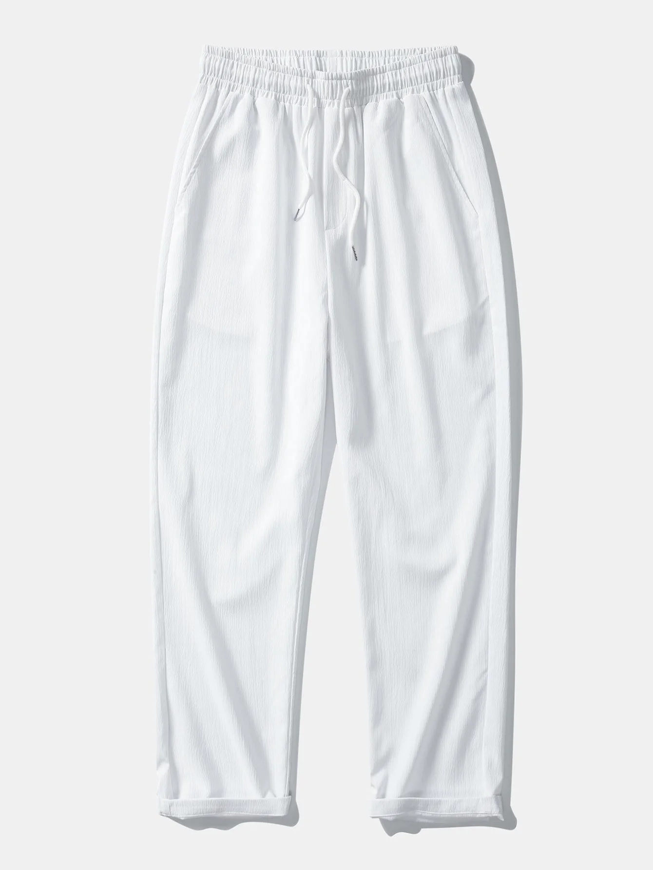 Atanasio® | Textured Contrast Cuban Shirt & Straight Leg Pants - Image 20
