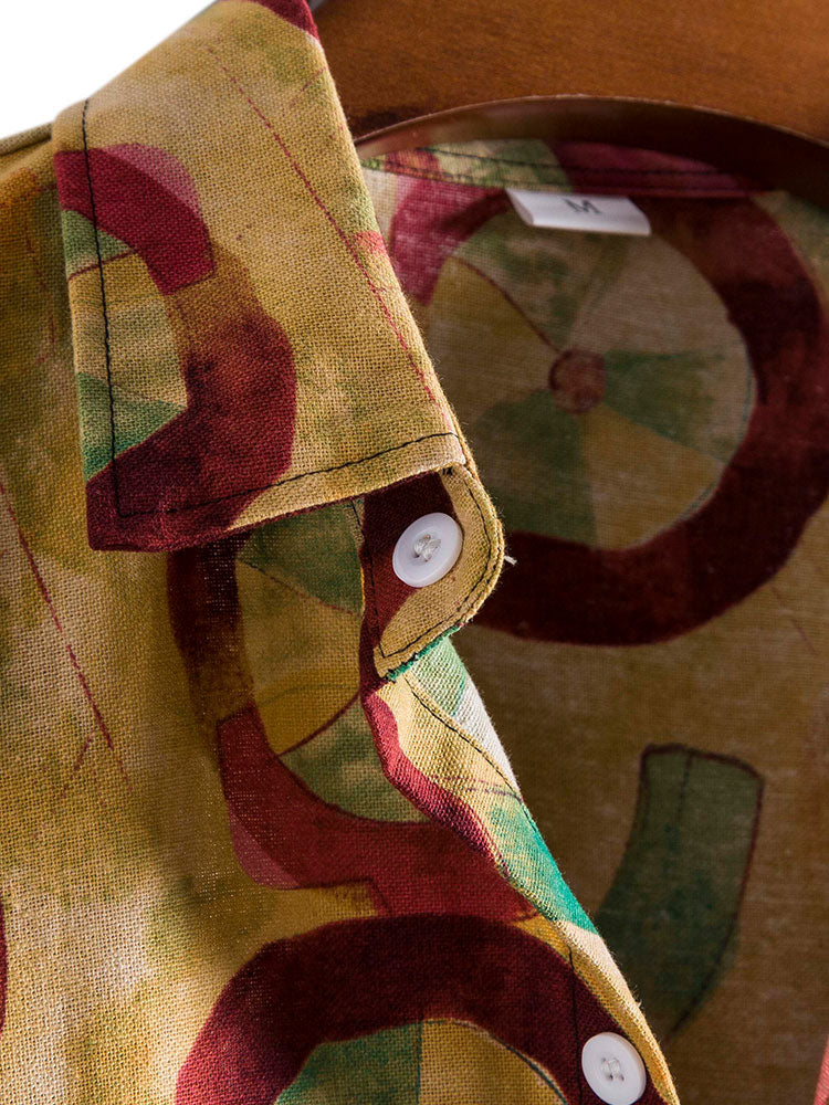Atherton® | Abstract Print Shirt - Image 3