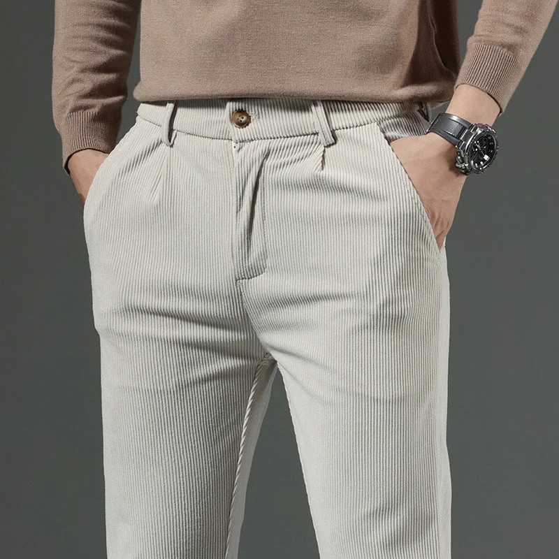 Auberon® | Slim Fit Coruroy Pant - Image 9