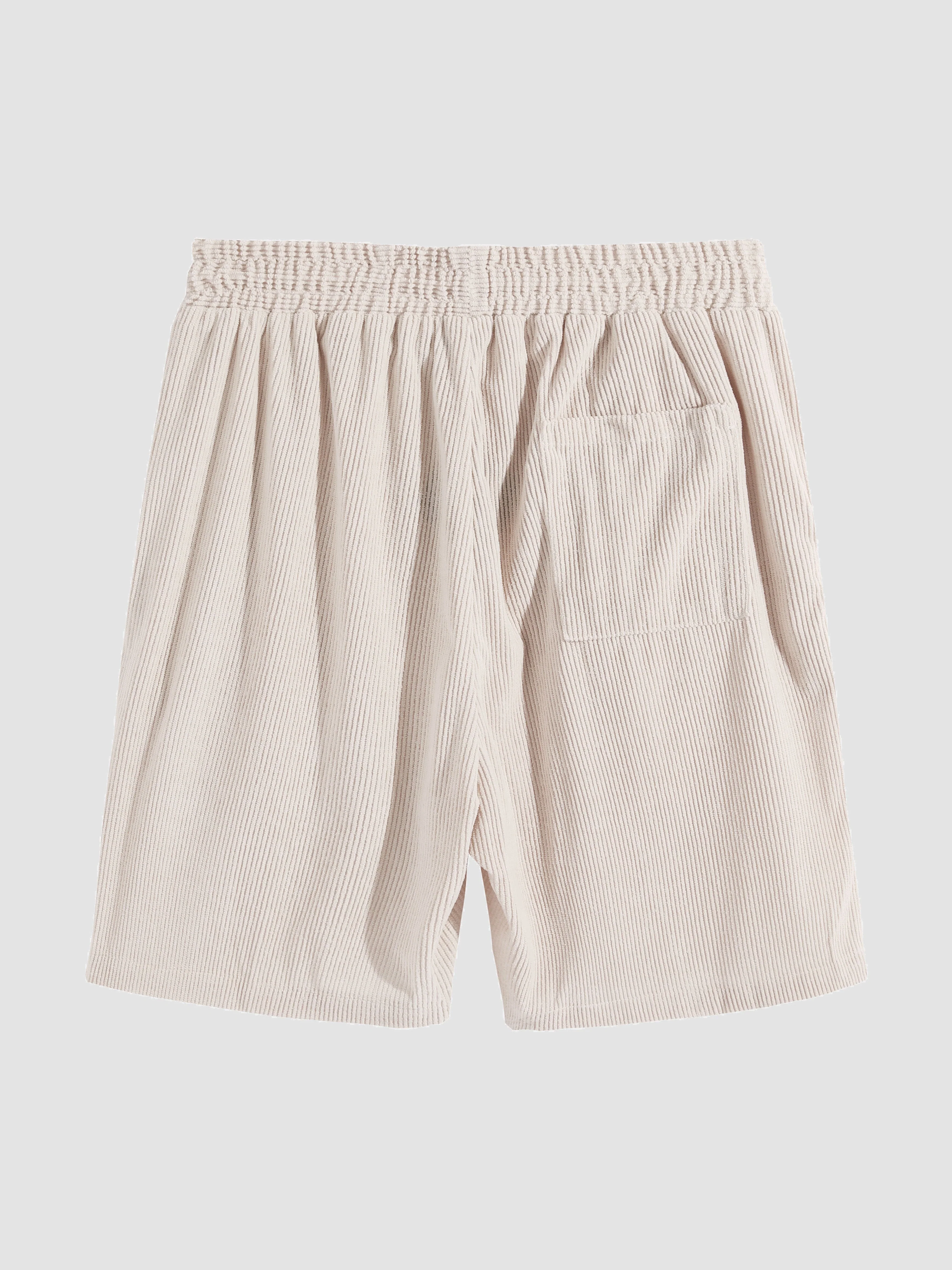 Aubert® | Creri Corduroy Drawstring Shorts - Image 3