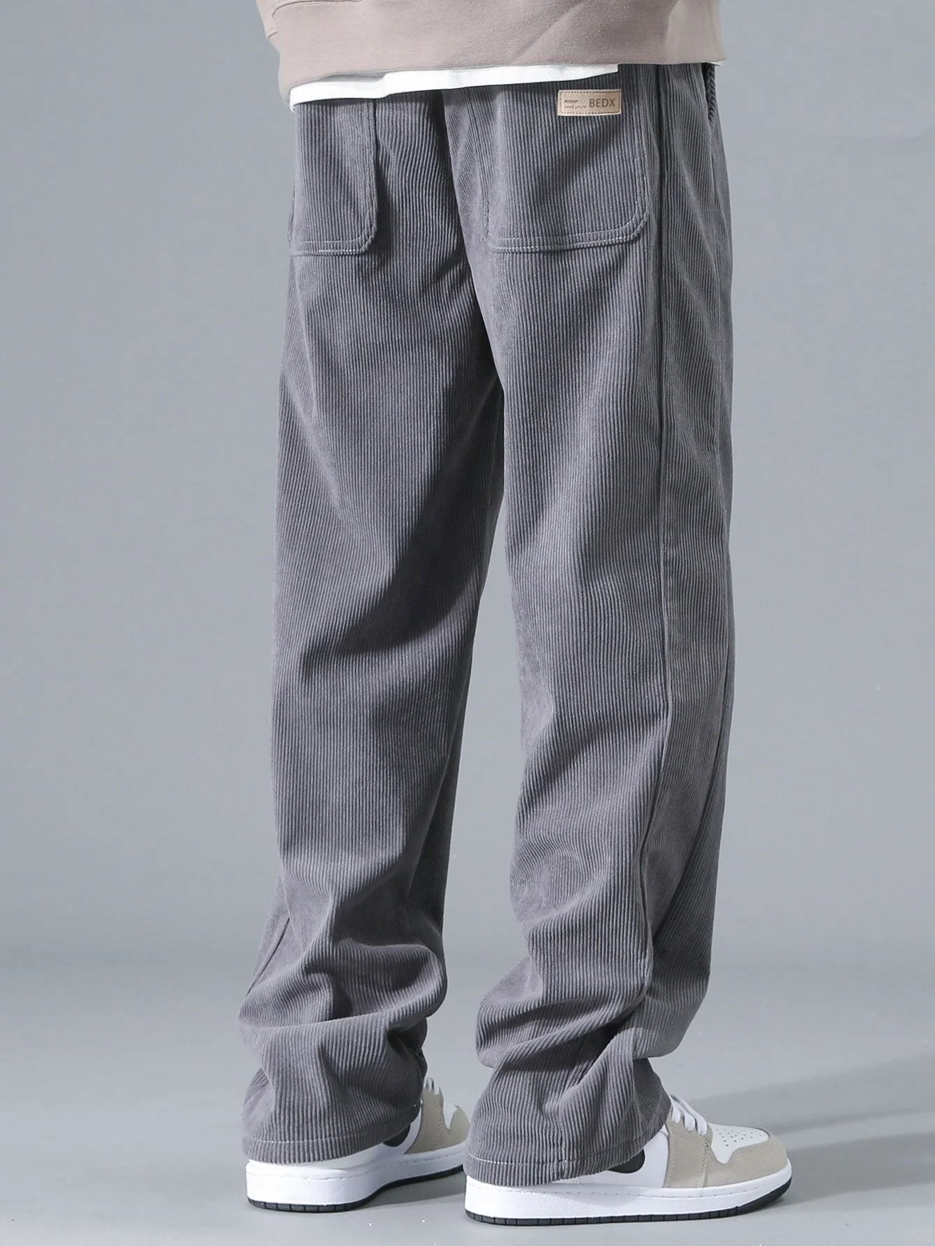Aubine® | Straight Leg Corduroy Pants - Image 10