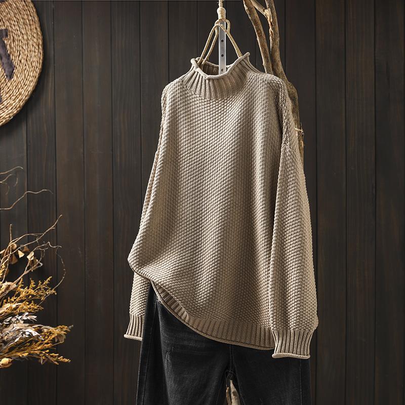 Aubrey® | Waffle Knitted Sweater - Image 3