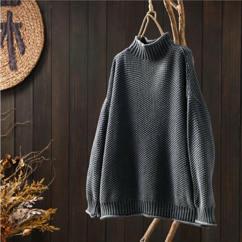 Aubrey® | Waffle Knitted Sweater - Image 7