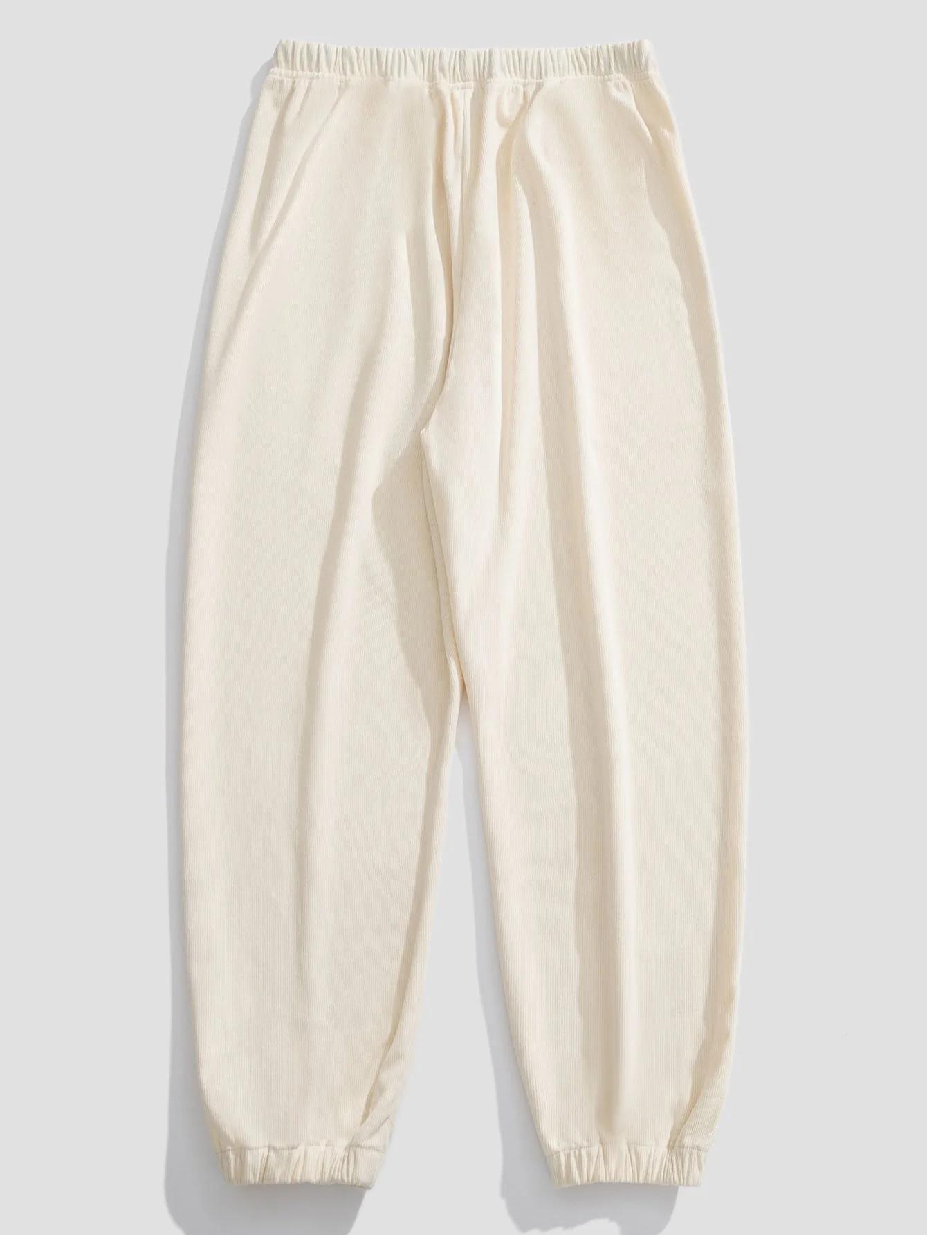 Aubry® | Corduroy Drawstring Jogging Pants - Image 18