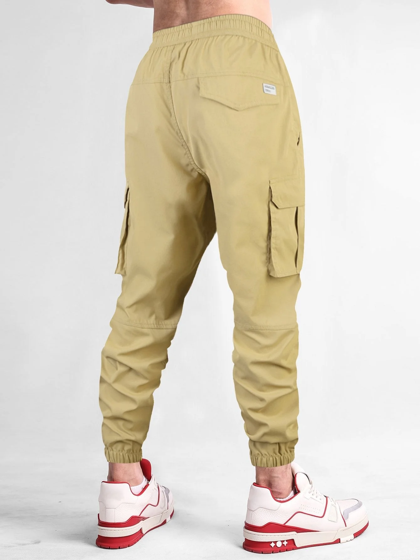 Auley® | Drawstring Cargo Jogging Pants - Image 4
