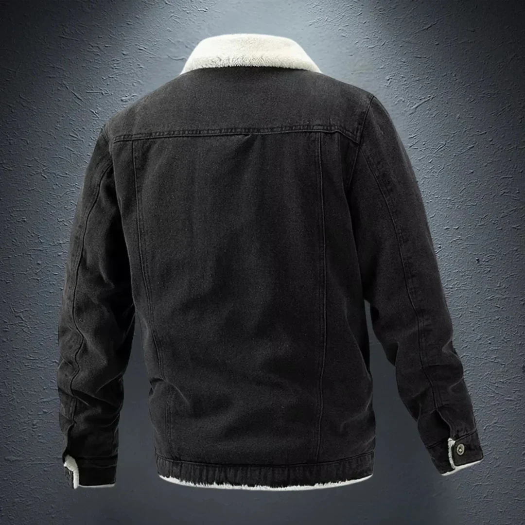 Aurelio | Lined Denim Jacket - Image 3