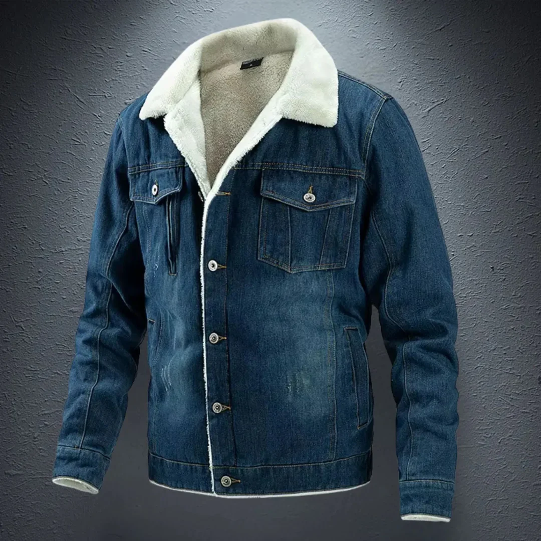 Aurelio | Lined Denim Jacket - Image 4