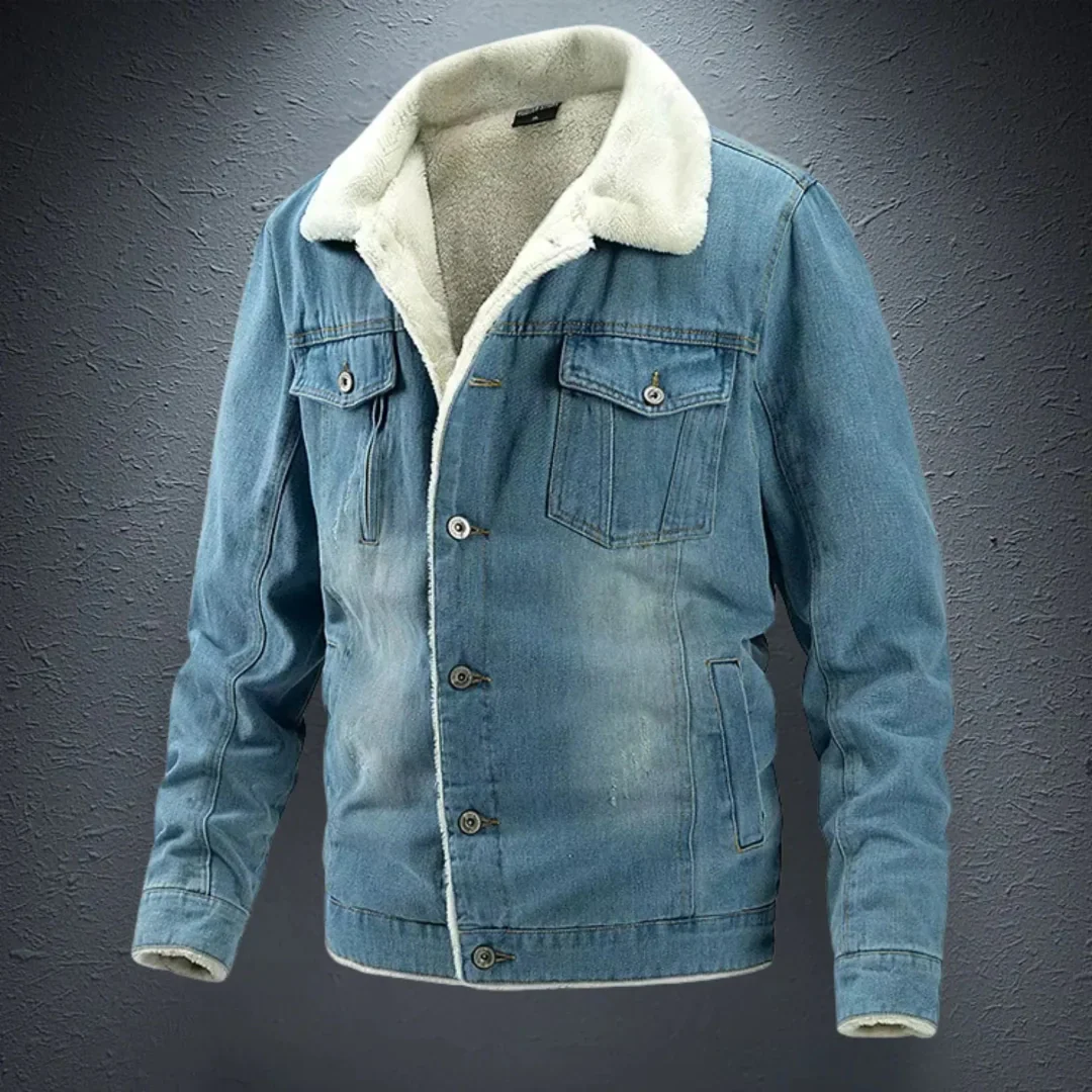 Aurelio | Lined Denim Jacket - Image 5