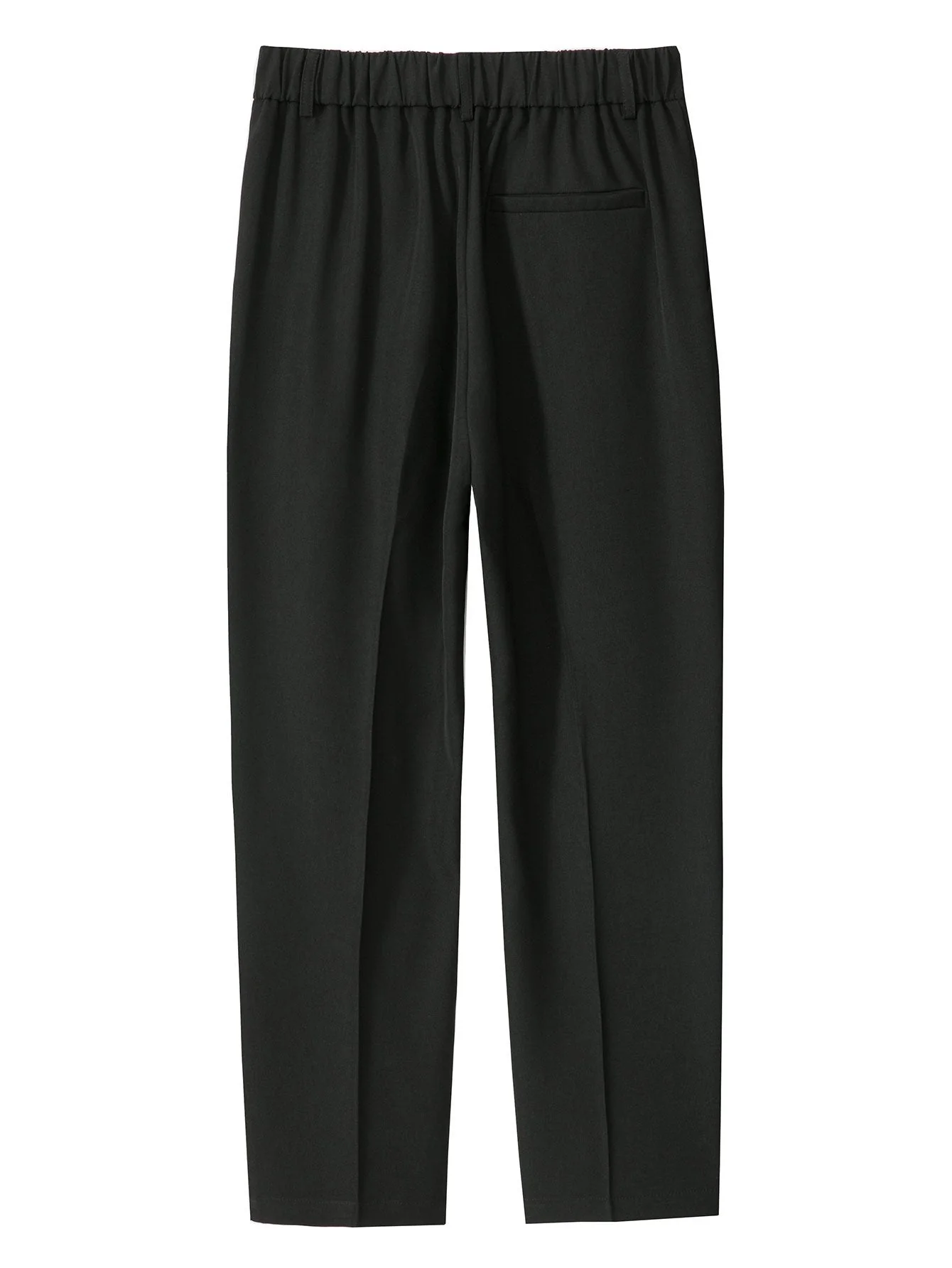 Auvray® | Relax Fit Elastic Waist Straight Leg Trousers - Image 11
