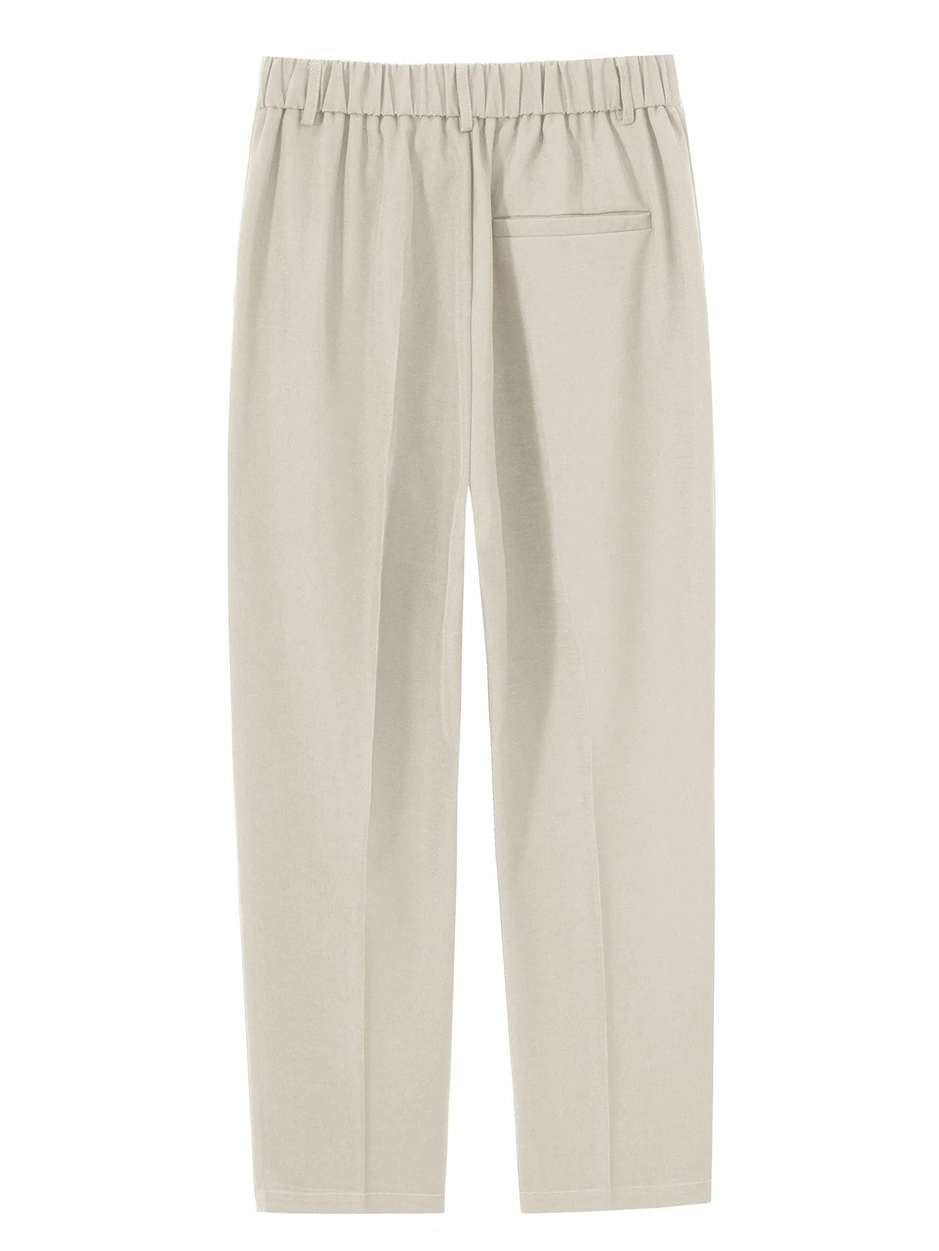 Auvray® | Relax Fit Elastic Waist Straight Leg Trousers - Image 15