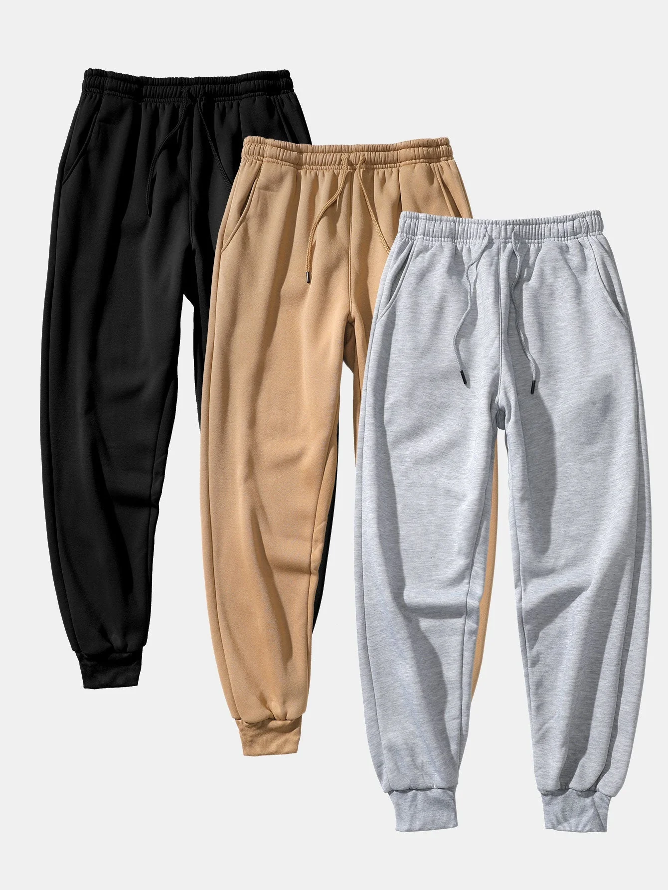 Averey® | 3 Pieces Basic Jogger Pants - Image 2