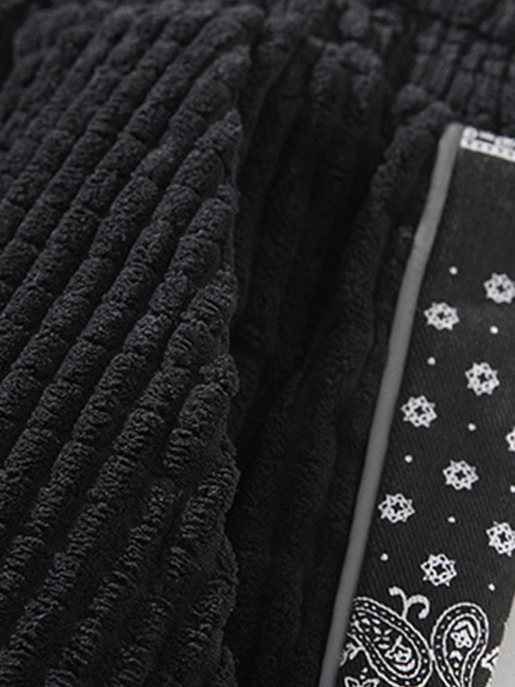 Avery® | Corduroy Paisley Print Panel Pants - Image 10