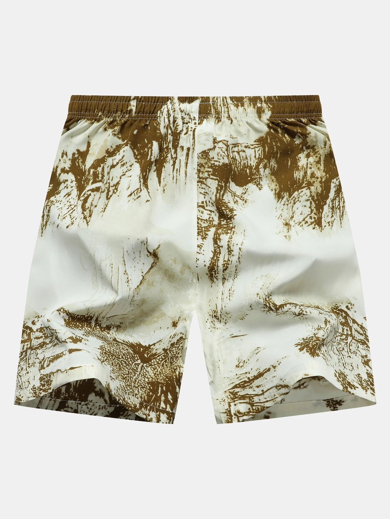Avram® | Ink Print Zipper Pocket Shorts - Image 6