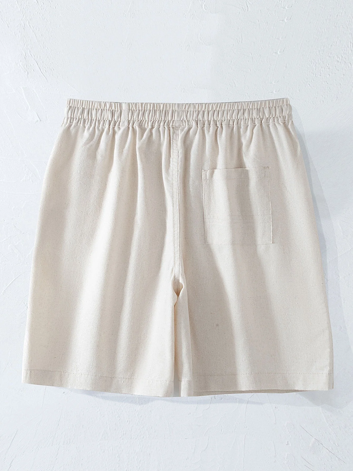 Avril® | Linen Cotton Blend Drawstring Shorts - Image 6