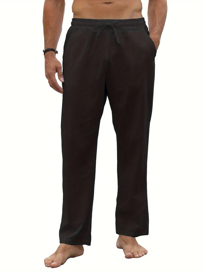 Axel® | Classic Linen Summer Trousers - Image 2