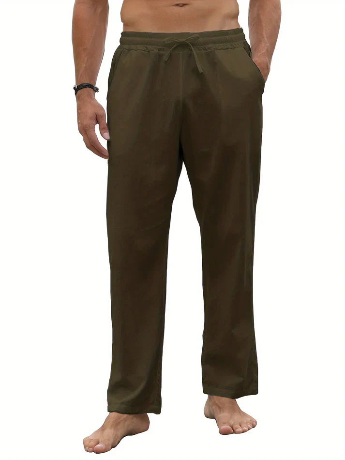 Axel® | Classic Linen Summer Trousers - Image 4