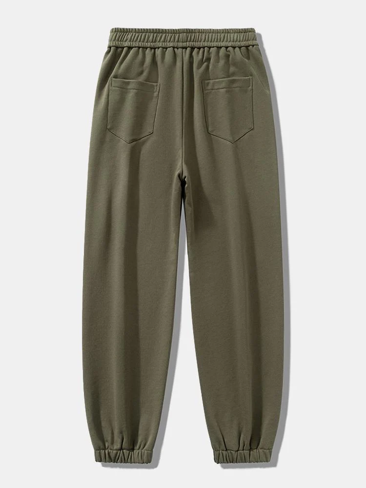 Ayham® | Drawstring Cotton Jogging Pants - Image 17