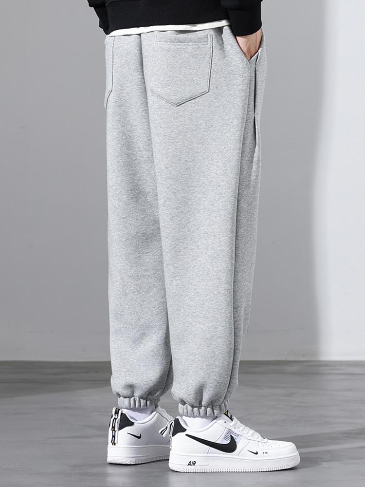 Ayham® | Drawstring Cotton Jogging Pants - Image 3