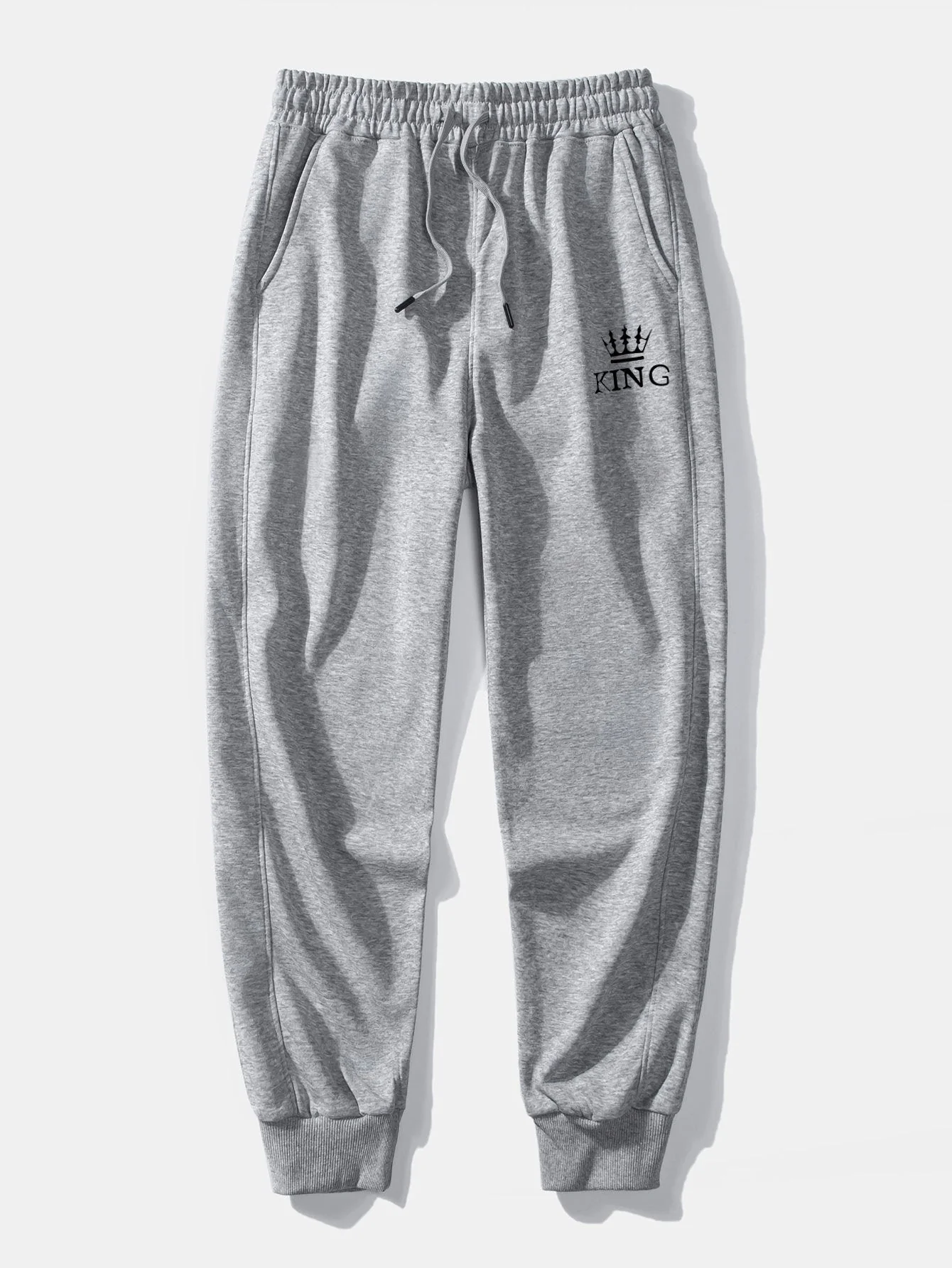 Azeem® | King Crown Print Jogging Pants - Image 6