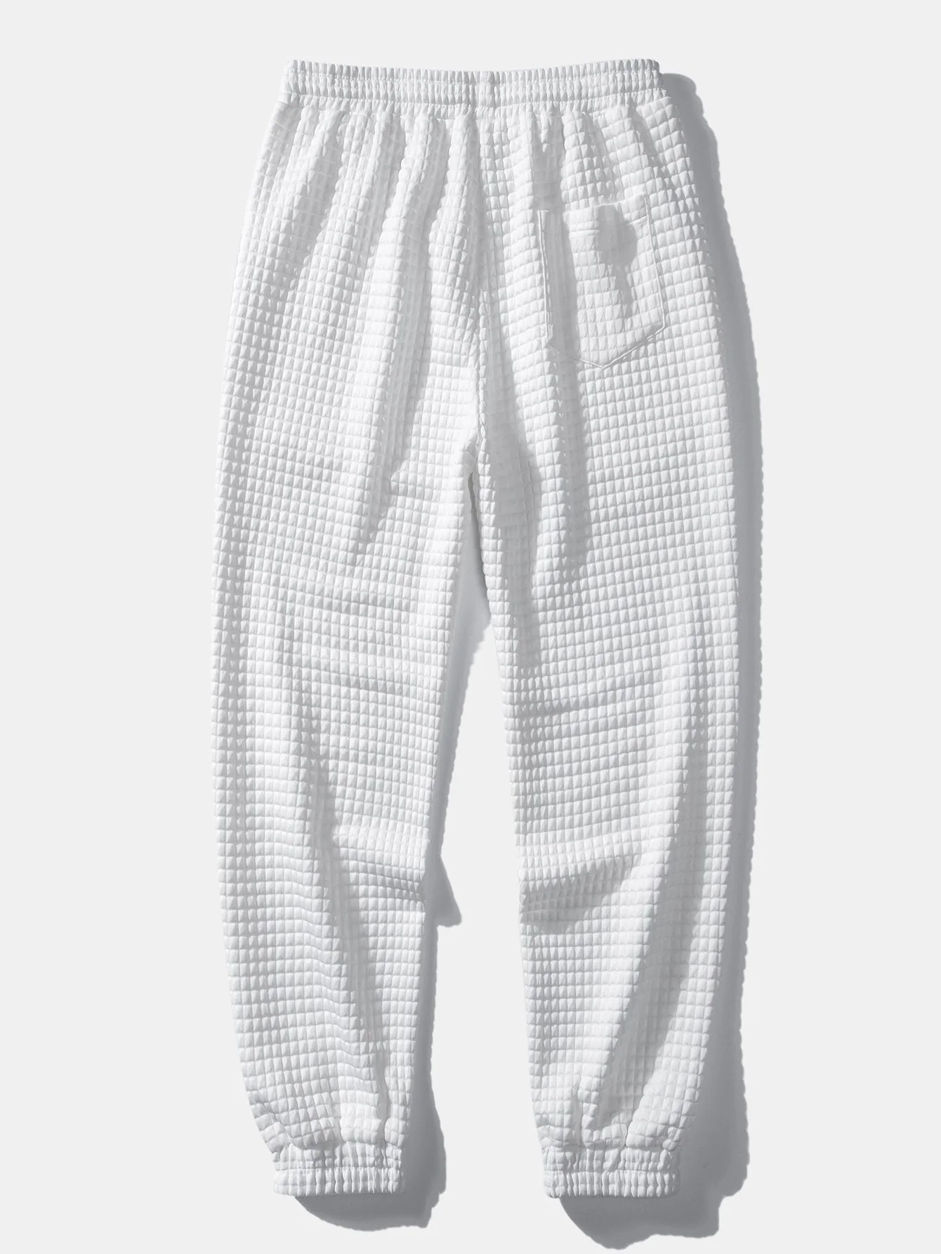 Baako® | Drawstring Waffle Jogger Pants - Image 4