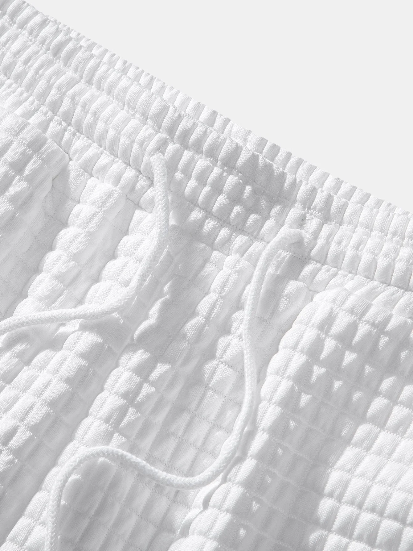 Baako® | Drawstring Waffle Jogger Pants - Image 7