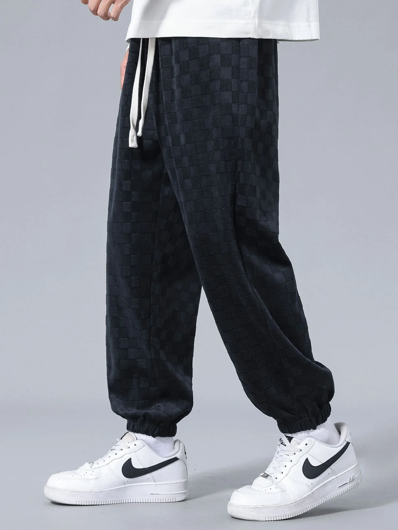 Baasan® | Checkerboard Jogging Pants - Image 4