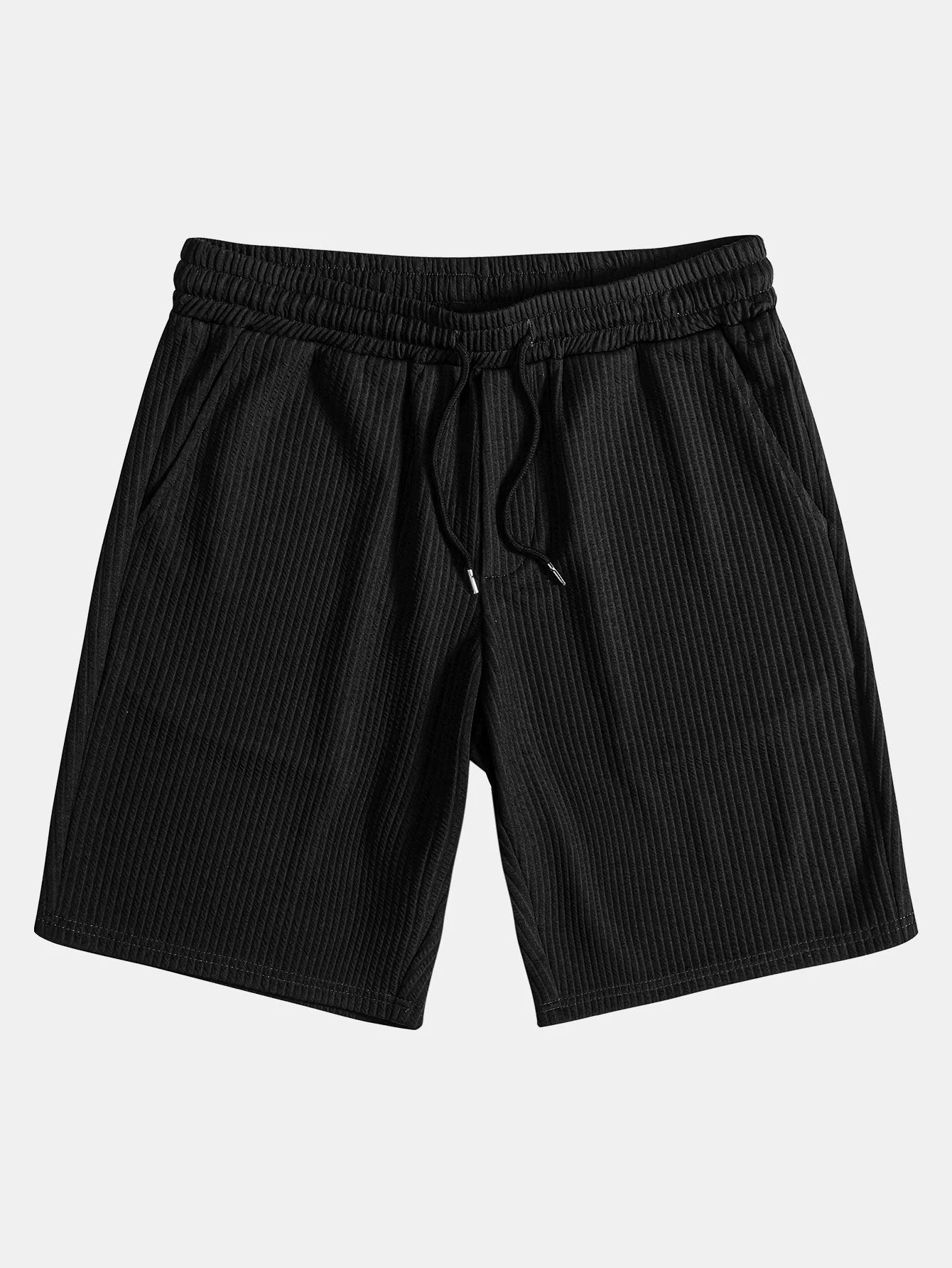 Backer® | Drawstring Ribbed Shorts
