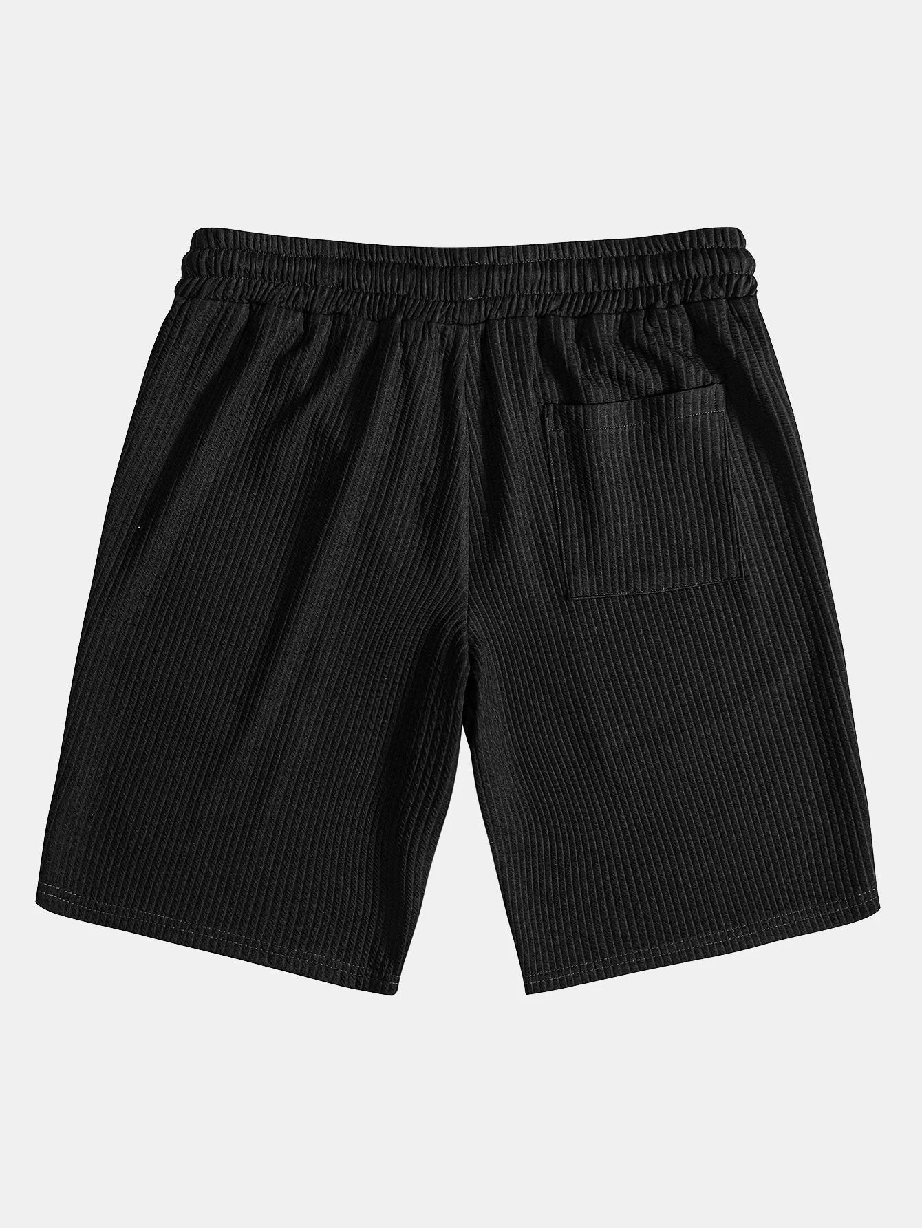 Backer® | Drawstring Ribbed Shorts - Image 2