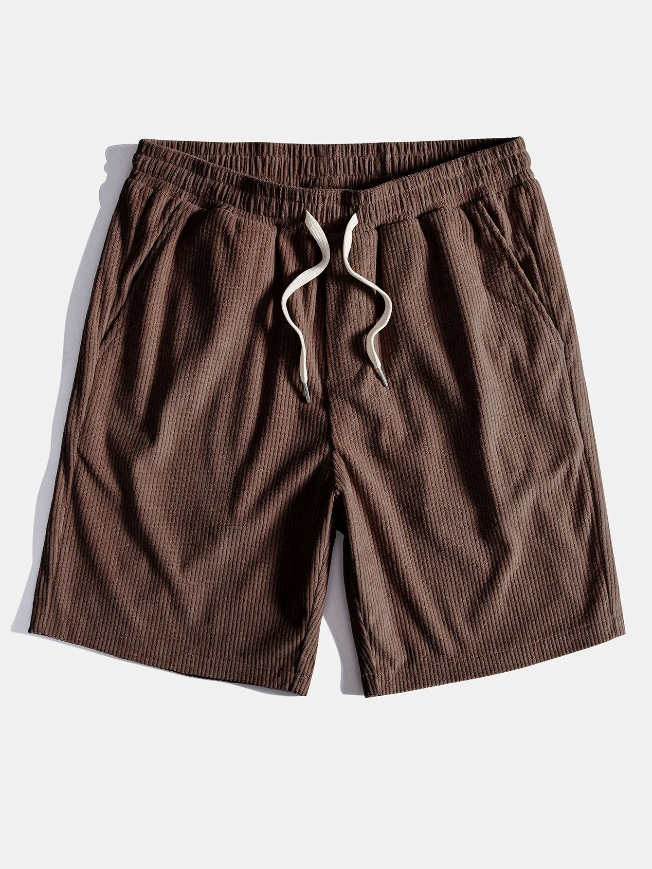 Baddesley® | Corduroy Drawstring Shorts - Image 3