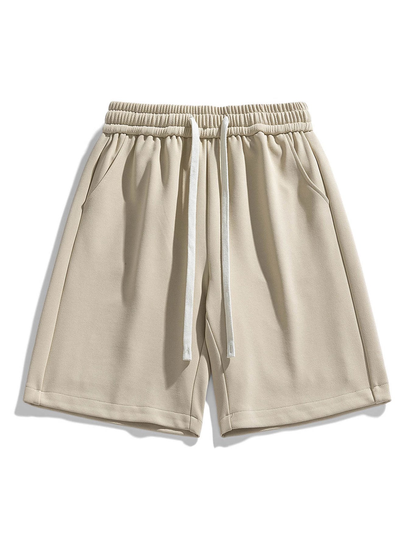 Badri® | Basic Textured Drawstring Shorts - Image 15