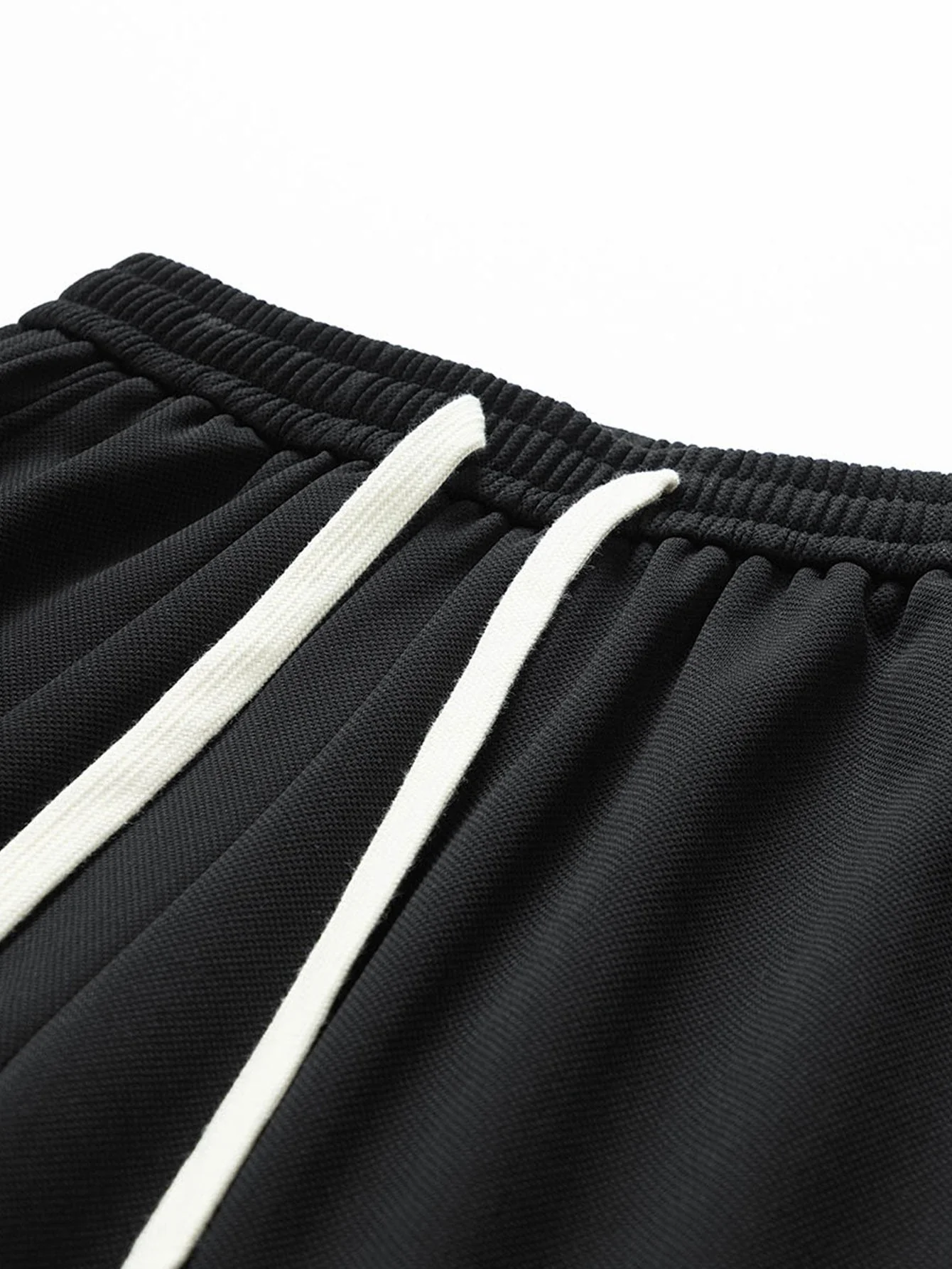Badri® | Basic Textured Drawstring Shorts - Image 19