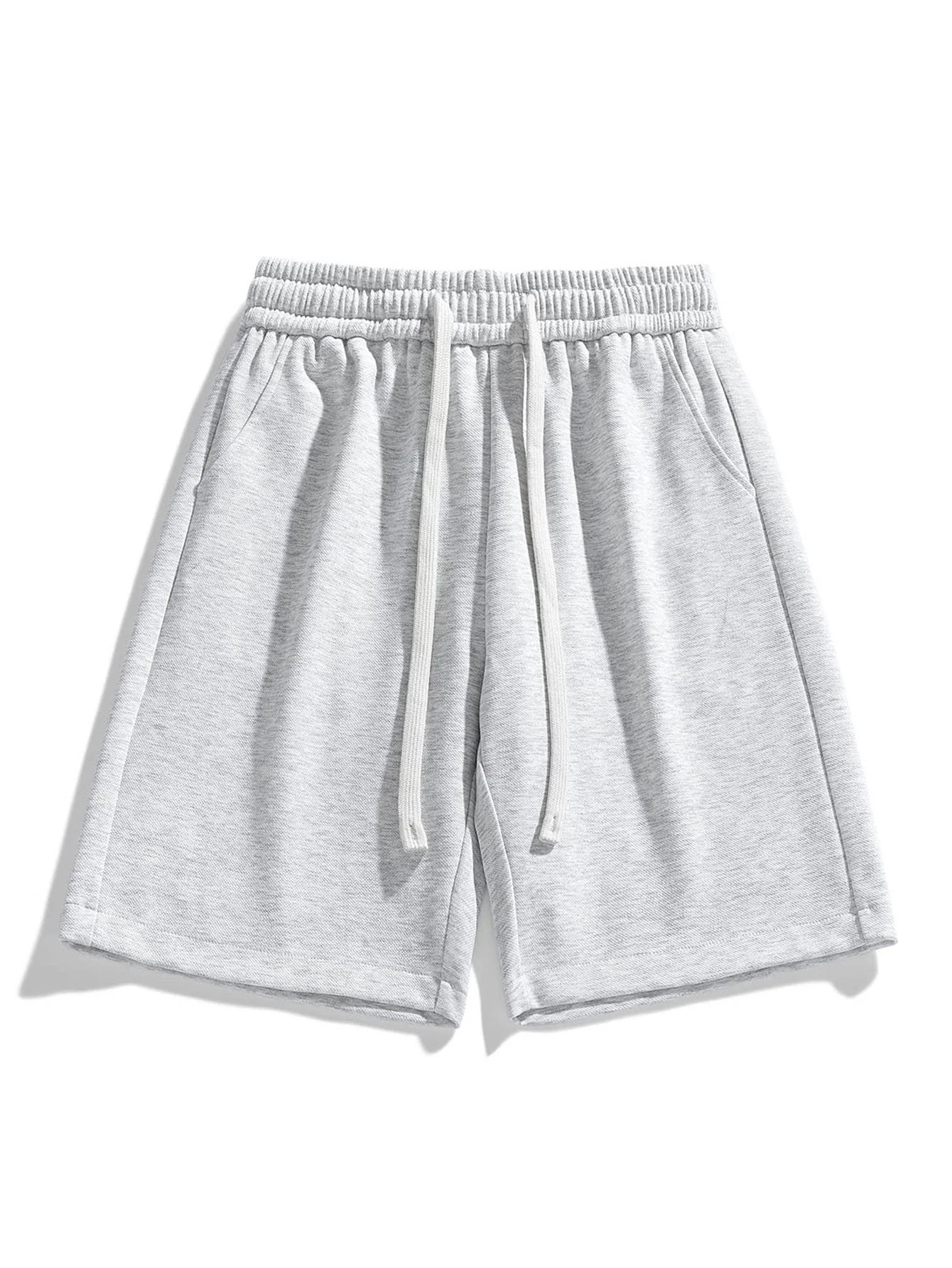 Badri® | Basic Textured Drawstring Shorts - Image 8