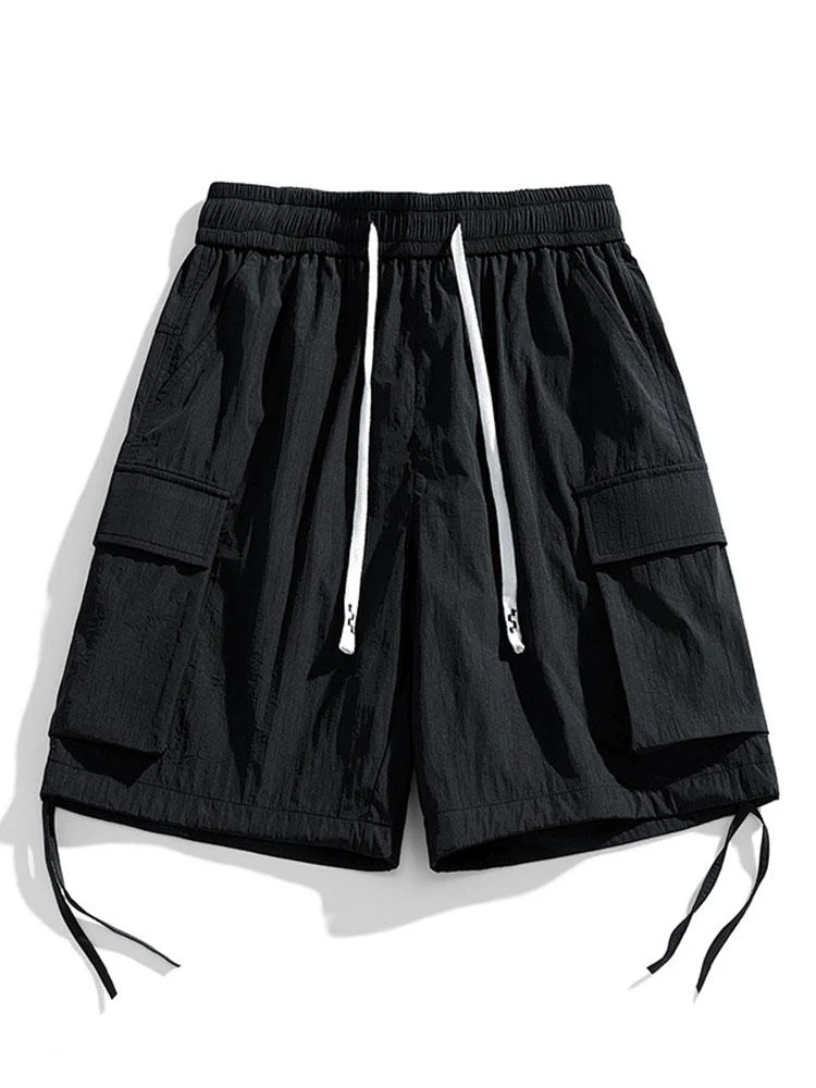 Baelem® | Drawstring Hem Cargo Shorts - Image 6