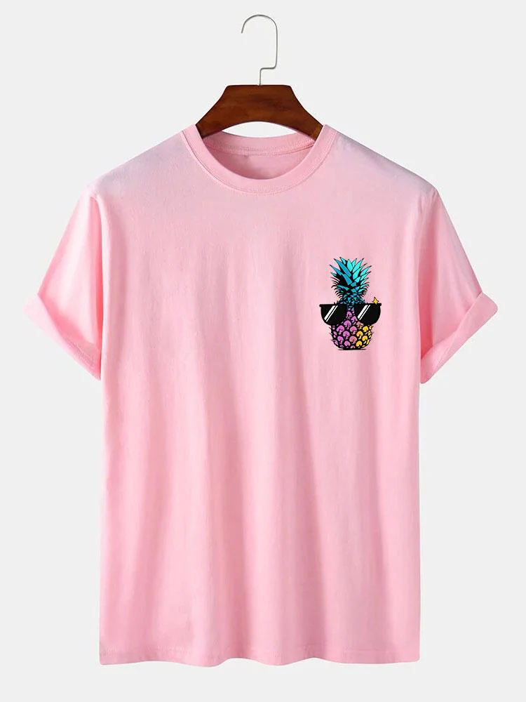 Bailey® | Pineapple With Sunglasses Print T-Shirt - Image 4