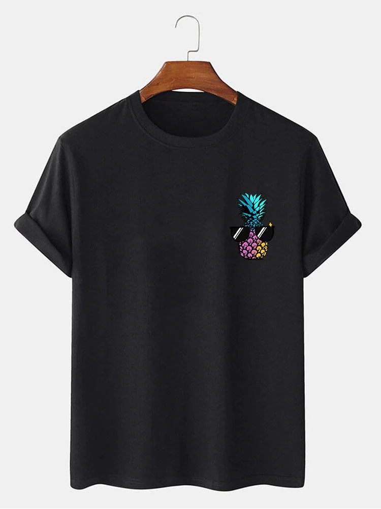 Bailey® | Pineapple With Sunglasses Print T-Shirt - Image 5