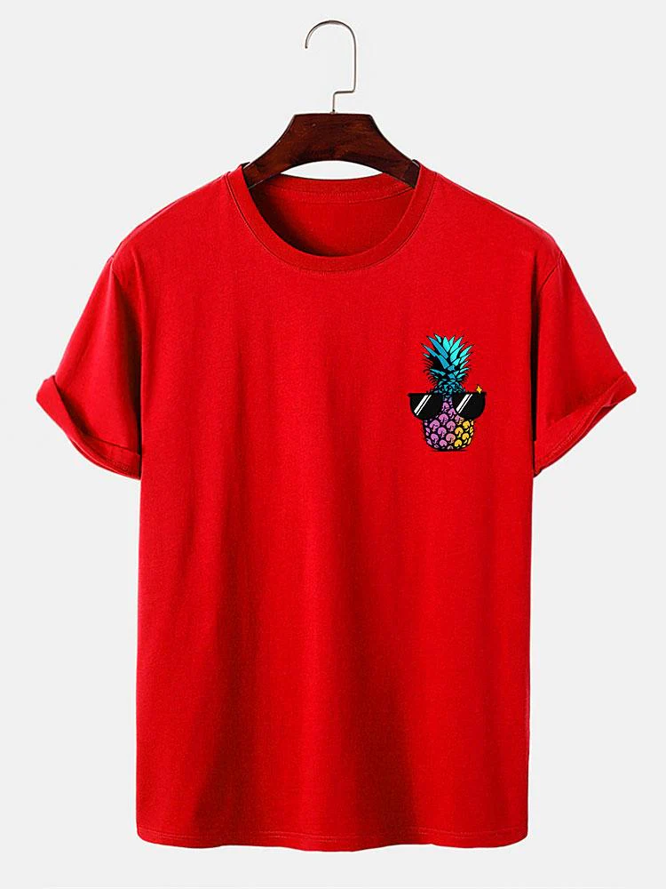 Bailey® | Pineapple With Sunglasses Print T-Shirt - Image 9
