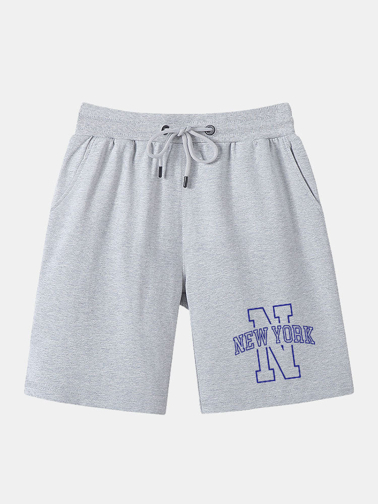 Bajzath® | New York Print Mid Length Shorts - Image 3