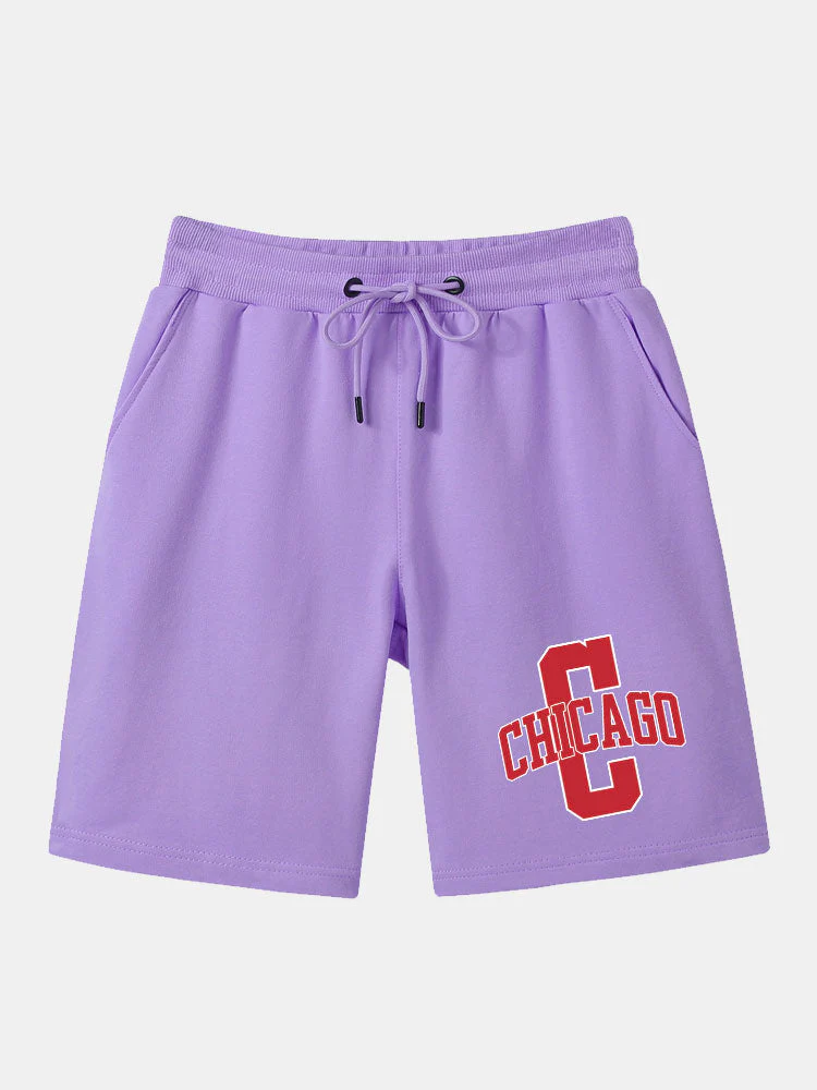 Baker® | Chicago Print Mid Length Shorts - Image 4