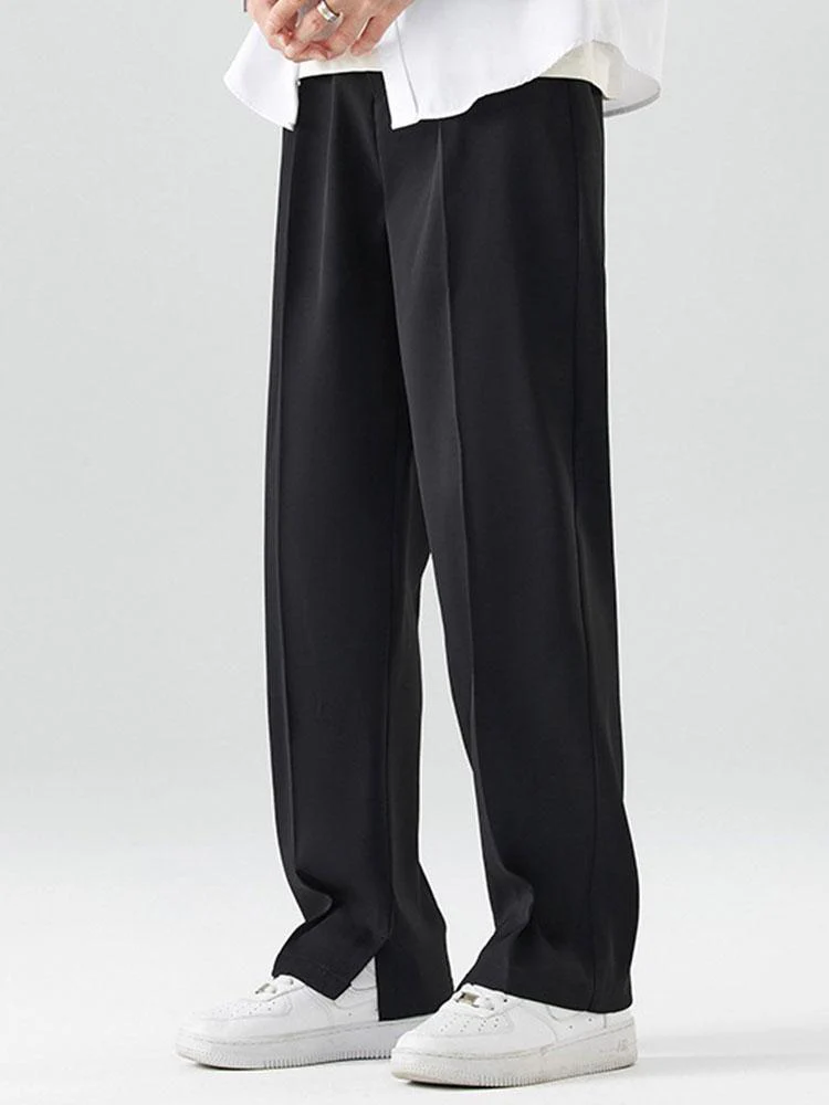Baladeva® | Slit Hem Pleated Trousers - Image 4